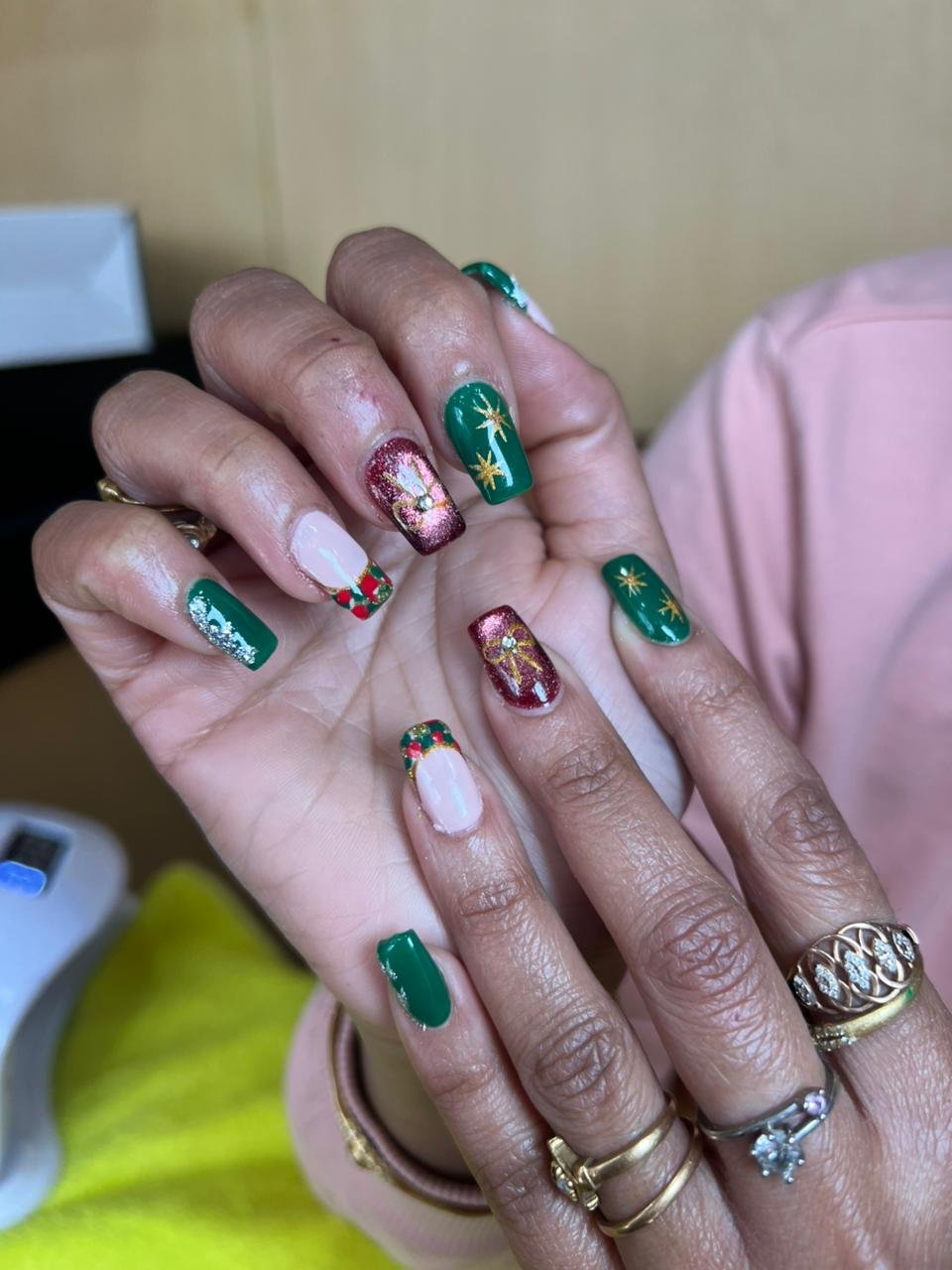 after beautiful nail art design